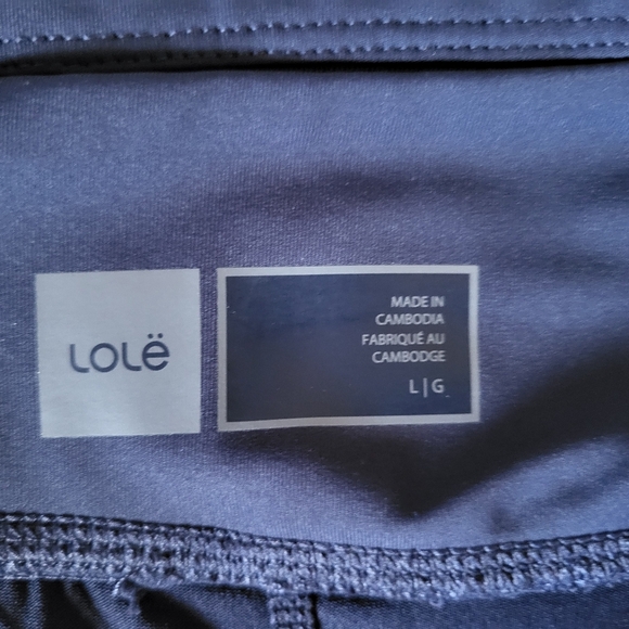 NEW- Lolé Navy Blue Skort, Size Large (waist 32) - Picture 4 of 8